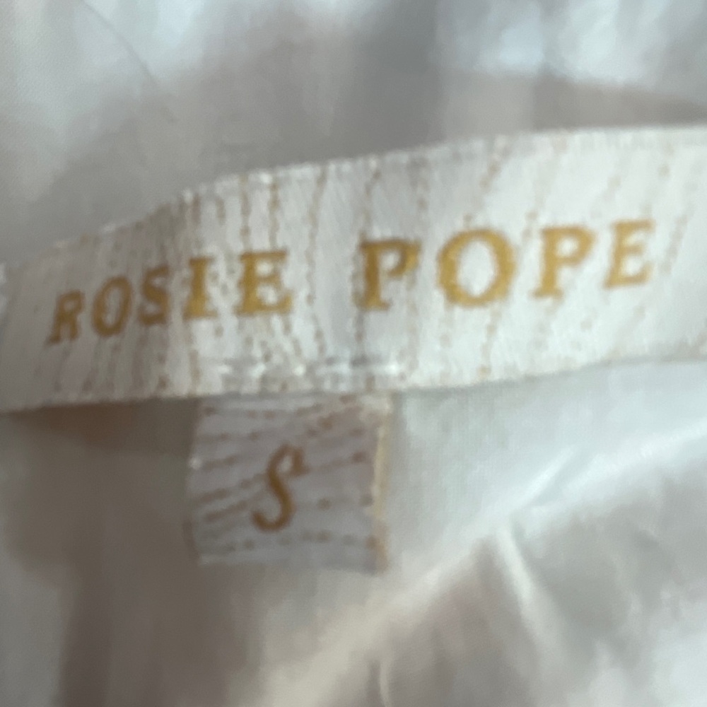 Rosie Pope Maternity Floral Silk Button down dress Size Small - Picture 2 of 10